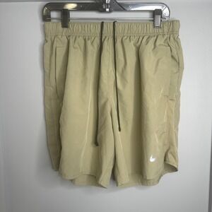 NIKE Men's‎ Fitness Athletic Gym Running Basketball Green Dri-Fit Shorts Size M